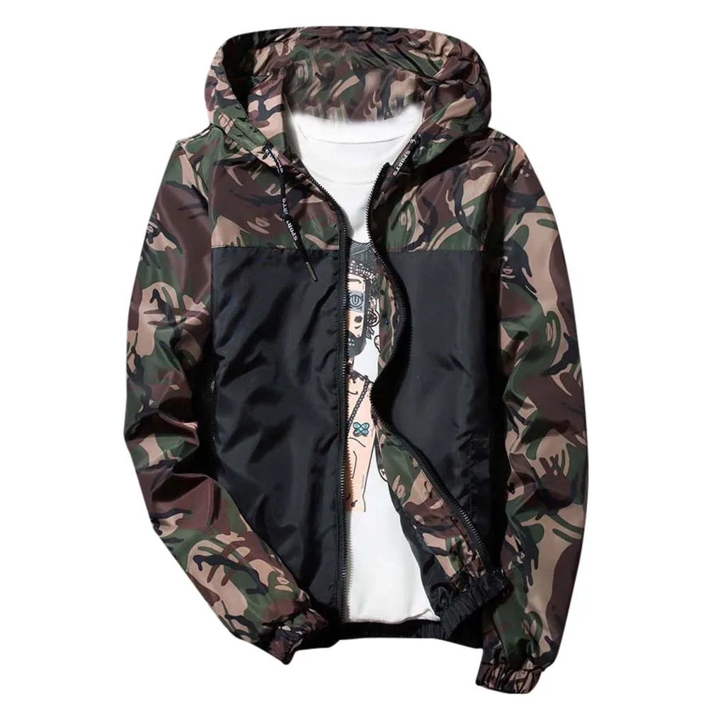 

JAYCOSIN 2019 Men's Jacket Clothes Winter Hoodie Soft Shell Camouflage Waterproof Windproof Outdoor Coat Jacket Charge