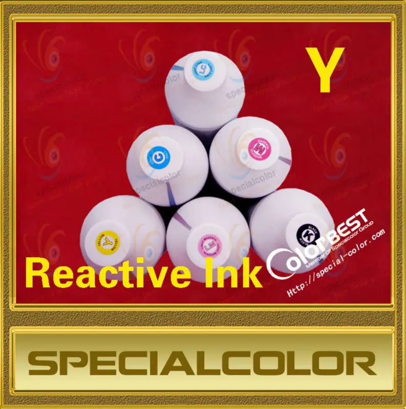 

Factory Direct Color Yellow Digital Textile Ink Garment Ink Reactive Ink in Bottle
