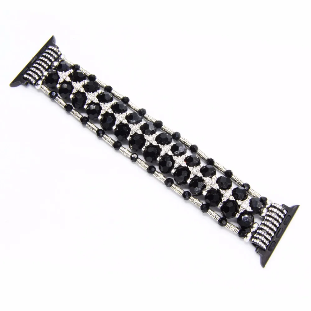 

YUKIRIN Shrimp Desigh Band For Apple Watch Series 4 3 2 1 Wrist Strap Bracelet Stainless Steel Buckle for iwatch 40 44mm 38 42mm