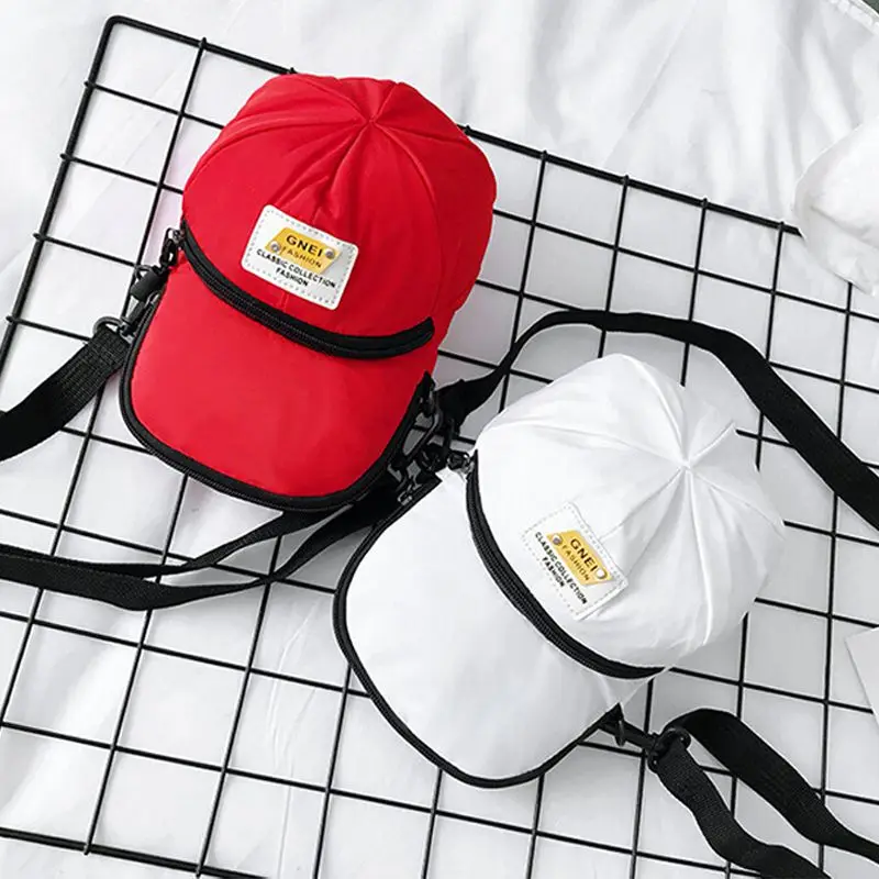 Трендовые женские сумки через плечо в форме шляпы, сумки с буквенным принтом, модные женские нейлоновые сумки через плечо, горячая распродажа