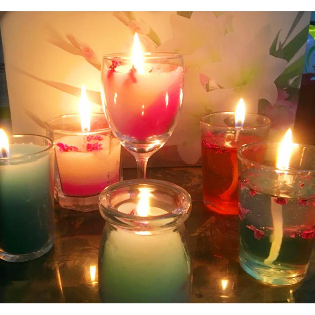 500g / Bag 100% Paraffin Wax White Handmade Candle Making Supplies Holiday Birthdays Votive Wedding Candles DIY Materials