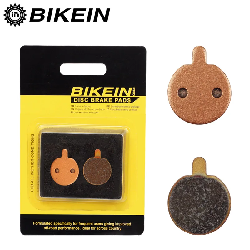 BIKEIN 2 пары спеченных дисковых тормозных колодок для ZOOM DB280 DB550 DB450 DB350 MTB велосипедная линия Тяговая гидравлическая тормозная колодка