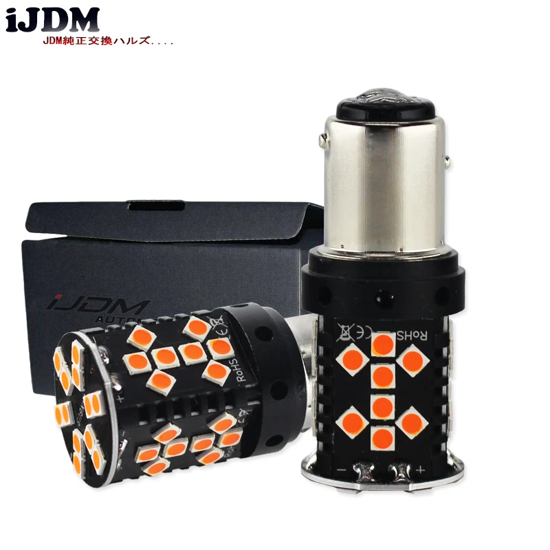 Нет Hyper Flash 3157 светодиодный Canbus желтый красный 7443 T20 1157 BAY15D светодиодный лампы/оборудование для нанесения покрытия/хвост, парковка дневного/поворотные сигнальные огни