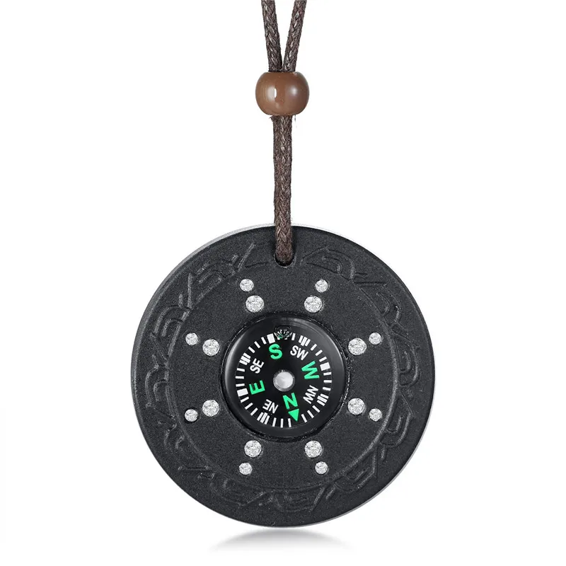 

Modyle Compass Quantum Necklaces for Men Science Scalar Energy Anti EMF Radiation Protection Gifts