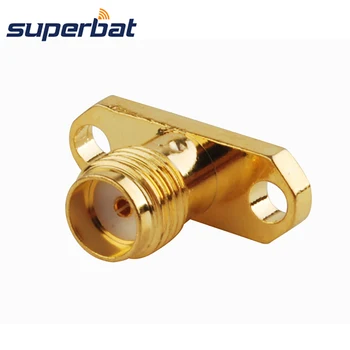 

Superbat SMA 2 Hole Panel Mount Female jack with Long Dielectric and Solder Post RF Coaxial Connector