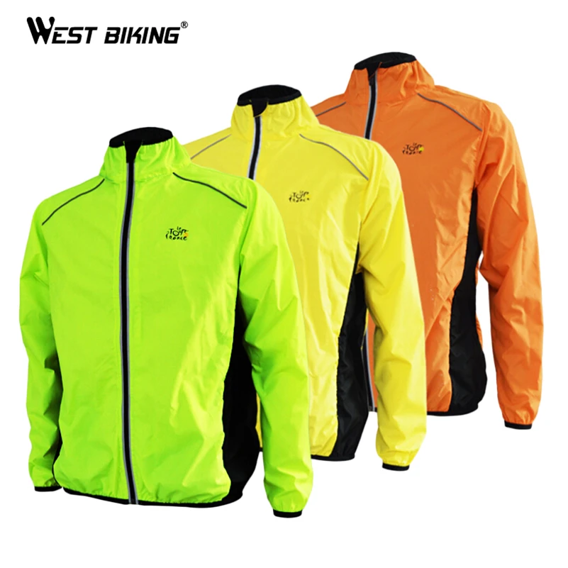 

Tour de France Cycling Jackets Men's Riding Outdoor Sport Reflective Cycle Clothing Long Sleeve Bicycle Wind Coat Cycling Jacket