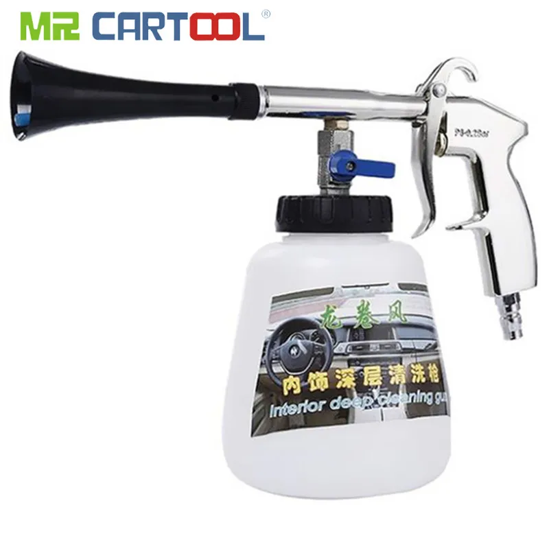 

Car Washing Foam Gun High Pressure Portable Interior Deep Cleaning Tornador Gun Automotive Interior Cleaning Tool
