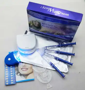 

Advance Teeth Whitening Home System contain 4 Syringes 44.00% Professional Carbarmide Peroxide 2 Thermoform Trays
