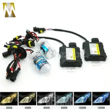 1 Пара 55 Вт Xenon HID Conversion Kit Авто Замена Xenon HID Фар Автомобиля H1 H3 H4-1 H7 H8 H9 H11 9005 9006 880 881 HB3 HB4