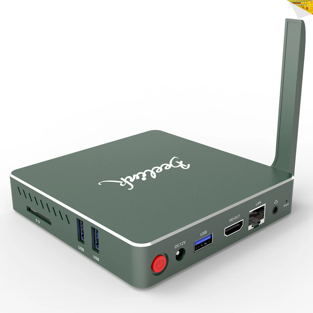 

beelink AP34 genuine windows 10 Mini tv box intel N3450 TV Box HDMI VGA Dual output windows10 metal case set top box MediaPlayer