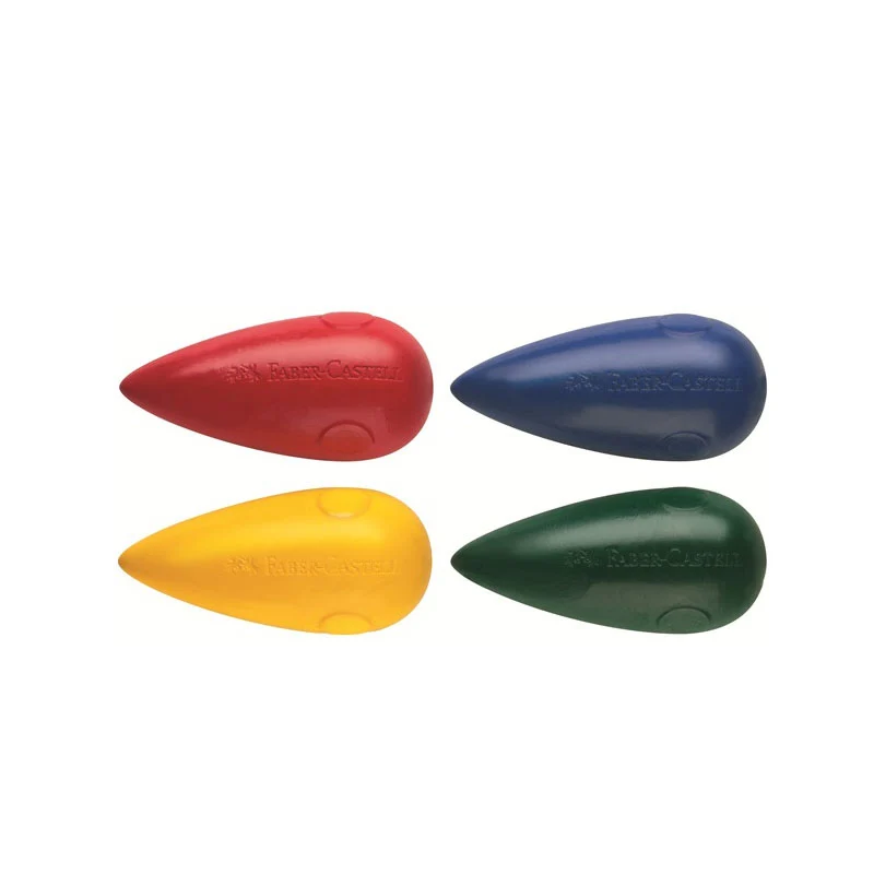 Faber Castell 120405 яйцевидной формы 4 вида цветов карандаш детская кисти