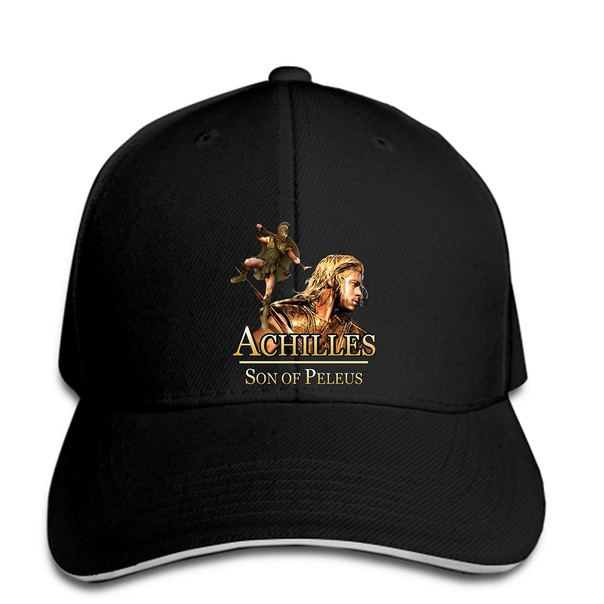 Бейсбольные кепки в стиле хип-хоп, мужские кепки с принтом на заказ, мужские Снэпбэк кепки Achilles Son of Peleus(Troy) wo