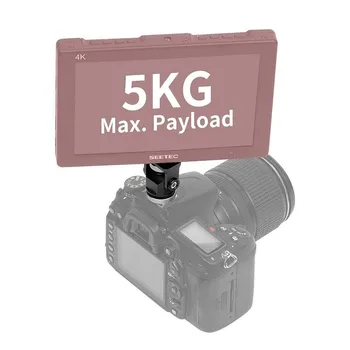 

Camera Monitor Screen Tripod Hot Shoe 360 Degree Mini Holder Mount Adapter for LED Light DSLR Rig Smartphone Gopro Microphone