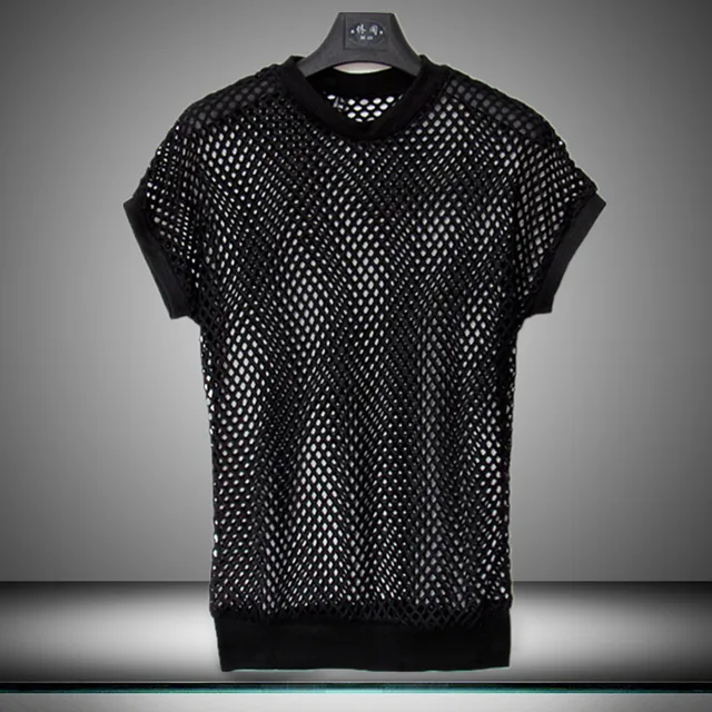 Original Hollow Metrosexual Hip Hop Camiseta Para Hombre