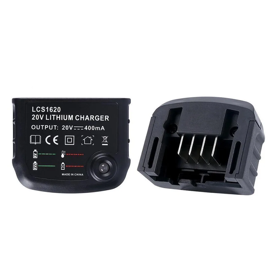20V Portable LED Indication Lithium Ion Battery Charger Quick Battery Charging Station Safe for Ele