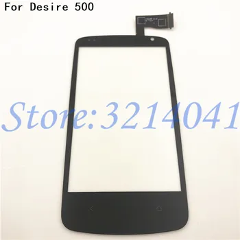 

Original Touch Screen For HTC Desire 500 506e Front Touch Screen Digitizer Panel Glass Sensor Replacement With Logo