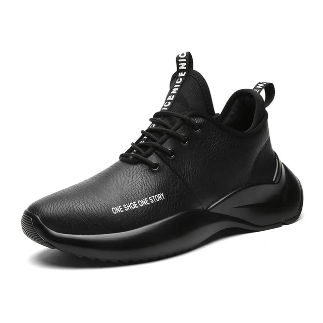 Aliexpress.com : Buy Lightweight Men's Sneakers Breathable Leather ...