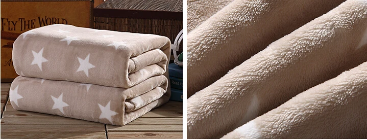 Flannel Blanket Twin Queen King Size Sofa Car Bed Blanket ...