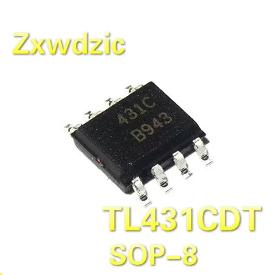 

10PCS 431C TL431C TL431CDT TL431CDR SMD SOP-8 new and original IC