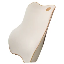 Удобная обувь из пены с эффектом памяти диванная подушка под спину сиденья поясничной Поддержка дома кресло автомобиля рис желтый