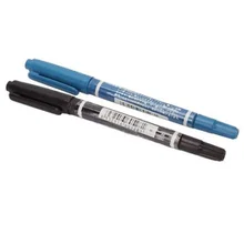10 unids Tattoo Piercing Marker Piel Escribano de la marca de Doble punta de Pen
