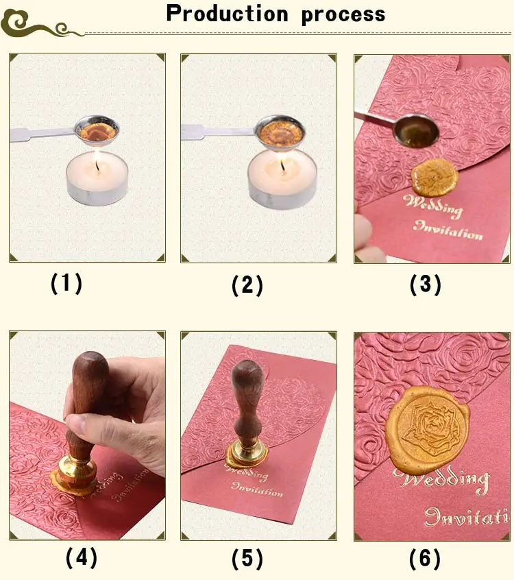 Composto de Vedação Selo de Fogo Caixa de Presente Jogo do Presente Ferramenta da Arte do Prego Envelope Estilo Chinês Laca Clássica Inclui Envelopes Faça Você Mesmo 9 estilo Chinês laca clássica caixa de Presente