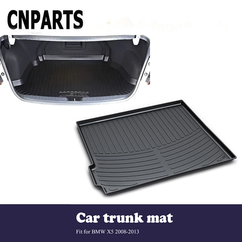 CNPARTS For BMW X5 E70 2008 209 2010 2011 2012 2013 Car Styling Cargo Liner Rear Trunk Anti Slip