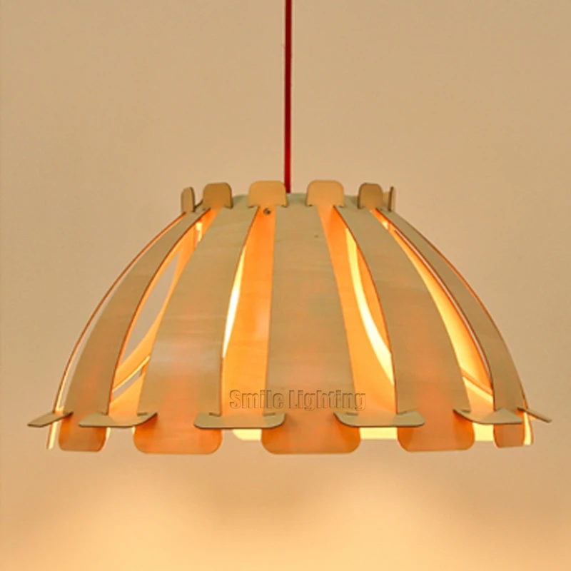 Solid Wood Skirt Pandant Lights Creative Pendant Lamp Modern Art Wooden Skirt Chandelier Solid Wood Skirt Pandant Lights Creative Pendant Lamp Modern Art Wooden Skirt Chandelier