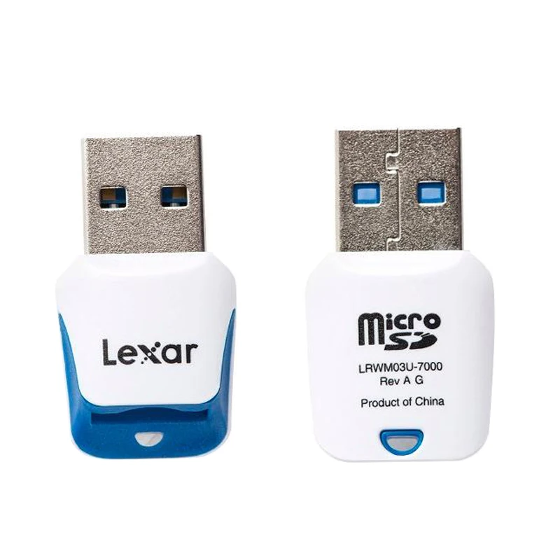 Lexar один Профессиональный Usb 3,0 сверхскоростной считыватель карт флэш-памяти для Tf для Microsd адаптера