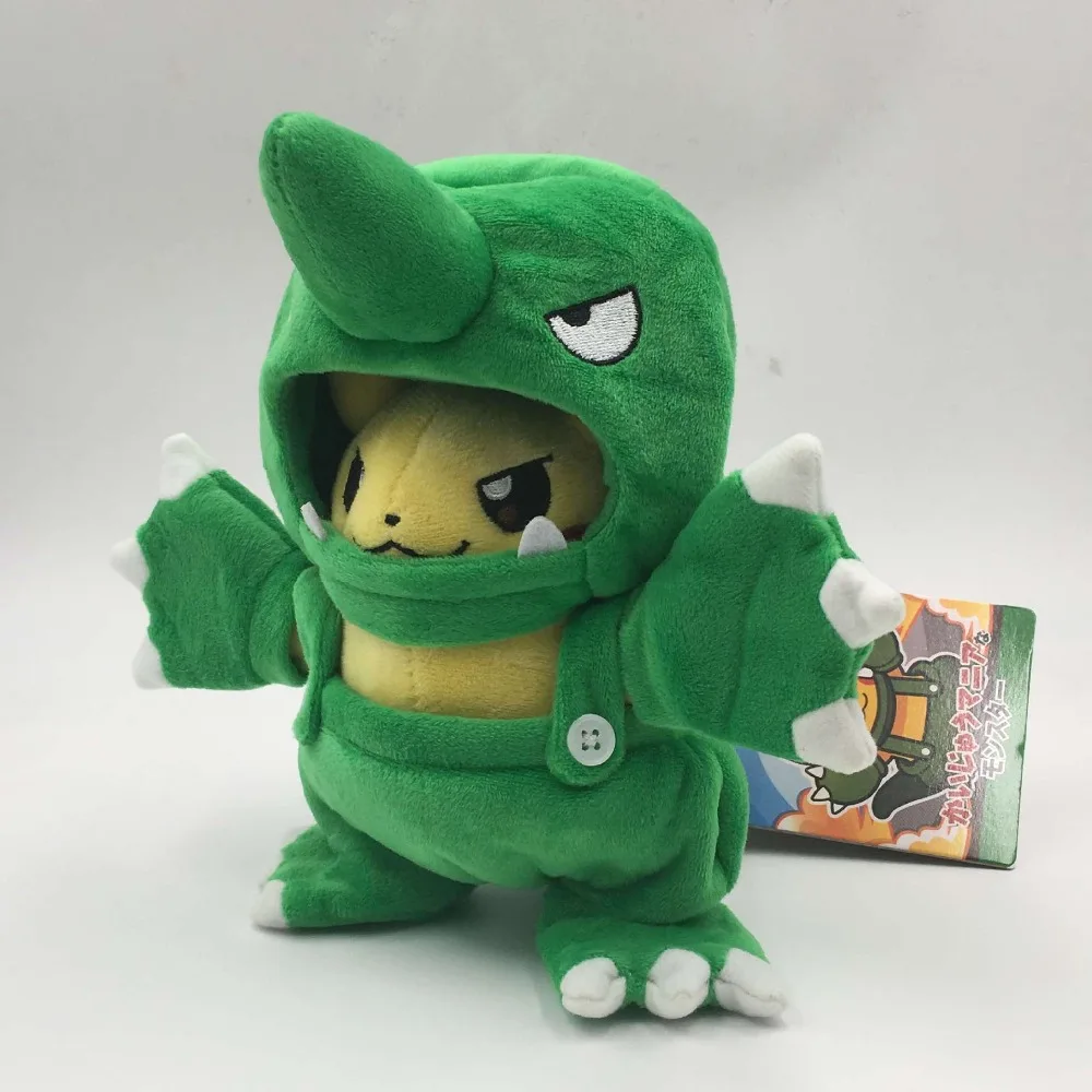 Аниме Пикачу Косплей Hydreigon Tyranitar Charizard Pok маньяк Peluche плюшевые игрушки для детей на день рождения Рождественский подарок SA1900