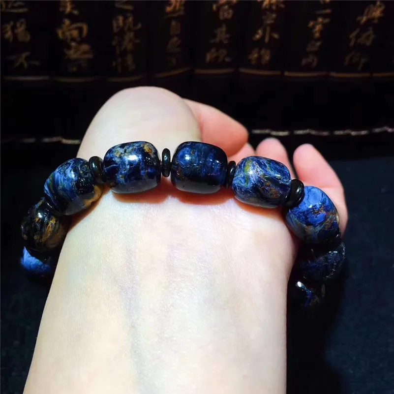 Natural Pietersite Gemstone Bracele (6)