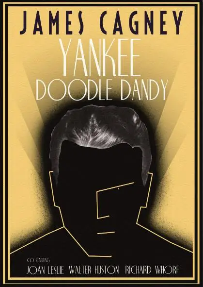 Yankee Doodle Dandy James Cagney винтажный Шелковый постер декоративная стена для живописи 24х36