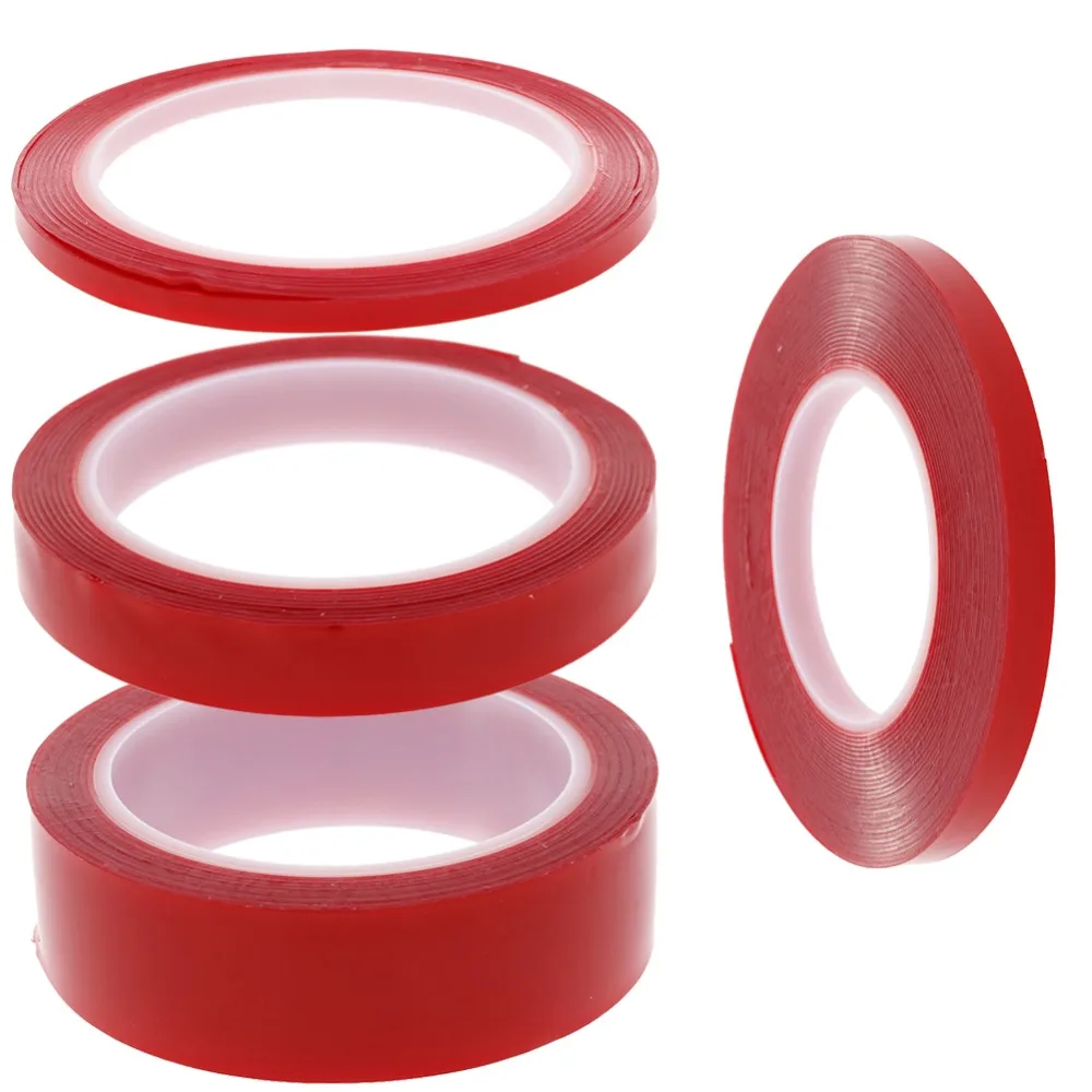 

High Quality Double-sided Length 3/10 M Width 5/10/15/30 MM Strong Clear Transparent Acrylic Foam Adhesive Tape #261511