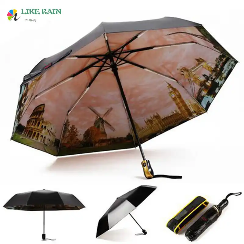 Gibi Yagmur Marka Boyama Plaj Semsiyesi Yeni Yuksek Kaliteli