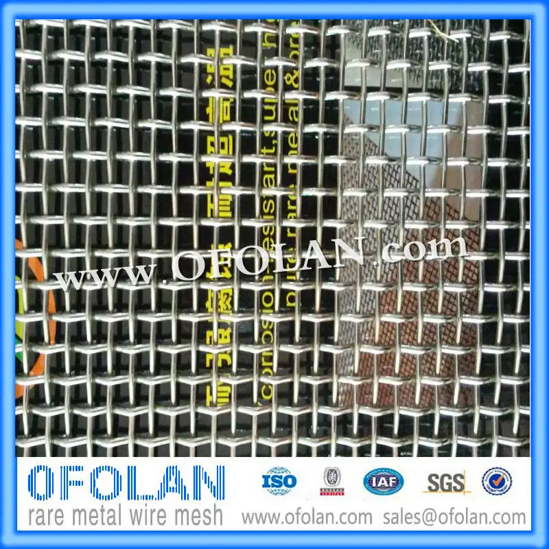 10 Mesh UNS S32750/2507 Super Duplex Stainless Steel Wire Mesh For Oil Field Piping,500mm*1000mm Made To Order