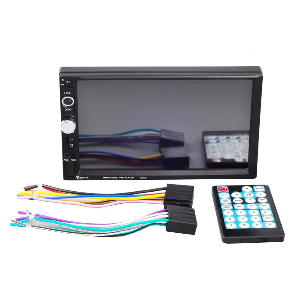 

Universal Car MP5 Player Car Multimedia Player 7 Inch HD Screen Hand-Free Call Support USB Bluetooth TF Card Reversing visible