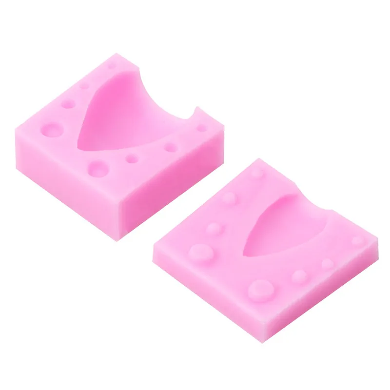 3D единорог/ухо/глаза форма силиконовая форма помадка форма для украшения торта инструменты форма для шоколадной мастики kithcen Инструменты для выпечки YL899958