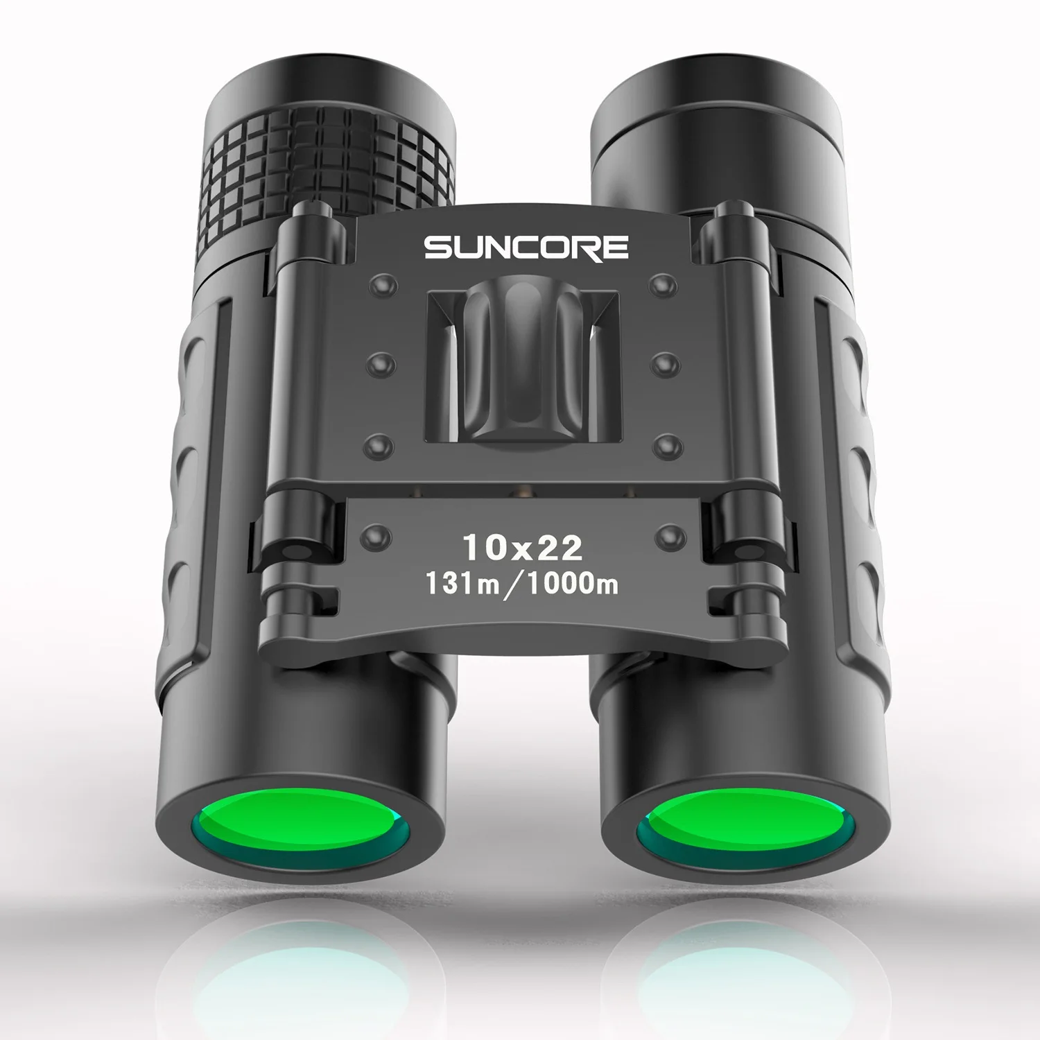 Suncore охотничий Карманный бинокль Hd 10X22 бинокль Professional телескоп Zoom Vision легкий черный