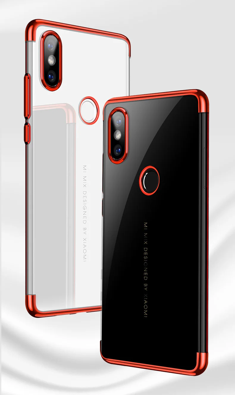 BBSW Electroplate Soft TPU Phone Case for Xiaomi Mi8 SE Mix2S 6X 5X Redmi 5 Plus Note 5 Pro 5A 5A 4X Redmi Note 4X Shining Cover (17)