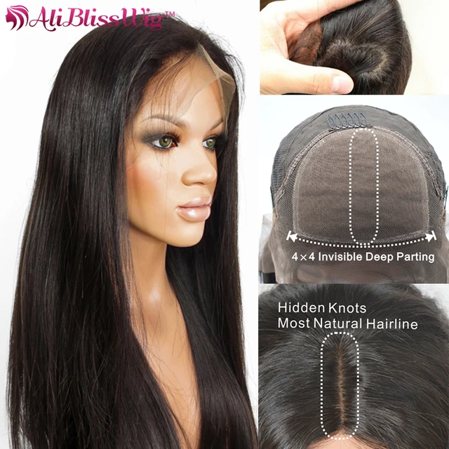 Buy 4x4 Silk Top Full Lace Wigs For Black Women 150