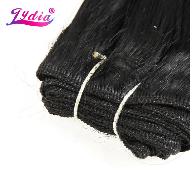 Lydia Body Wave Hair Extension Yaki Body 16"-26" Pure Color 4 Pieces/lot Synthetic Hair Weaving For Women Bundles