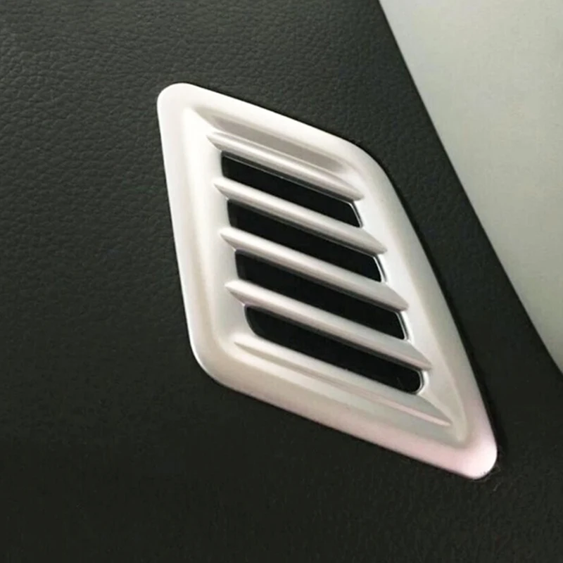 

For Nissan Sentra 2016 2017 2018 ABS Matte Car front Small air outlet Decoration sticker Cover Trim styling car accessories 2pcs