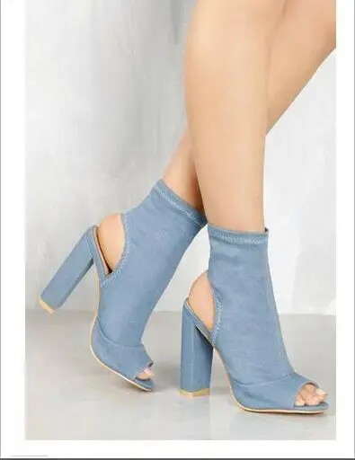 peep toe ankle boots for summer