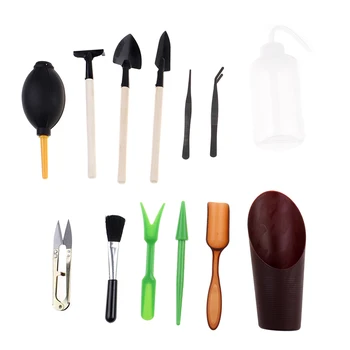 

Mini set outdoor bonsai tools handmade plant planting flower Spade/shovel garden hand tools three-piece sale