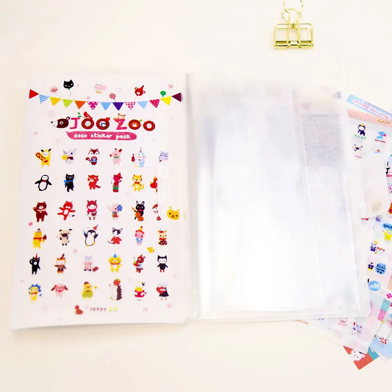 

8pcs/lot korean PVC stickers Diary Scrapbook Calendar Notebook Label Decoration stickers child DIY toy Free shipping