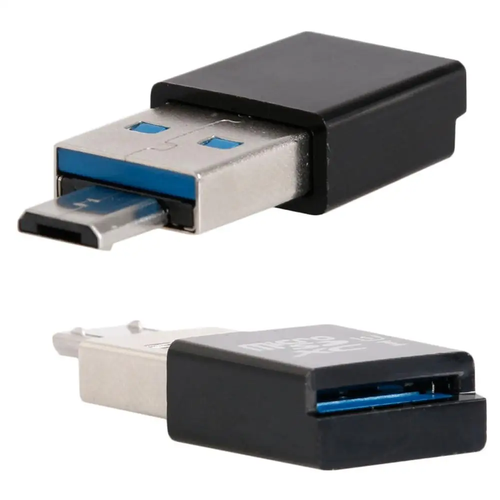 Aneng 5 Гбит/с супер Скорость USB 3.0 Card Reader адаптер высокое Скорость OTG Micro USB SD/SDXC TF для компьютер мобильный телефон