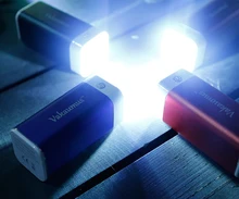 Vakaumus V40 8000 мАч 18650 Мощность Bank Dual USB Портативный Зарядное устройство со светодиодным фонариком для iPhone/Samsung/Tablet /внешний Батарея