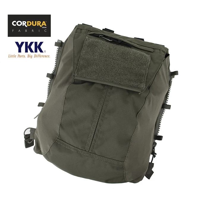 TMC Tactical Plate Carrier 2.0 Assault Zipper Panel Zip On Pack W/ Side Pull Mag TMC3189(051284