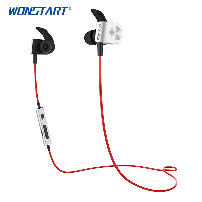 Wonstart TS03 Bluetooth Earphones IPX4 Waterproof Wireless Headphone Sports Stereo With Mic Headphones For Running | Электроника