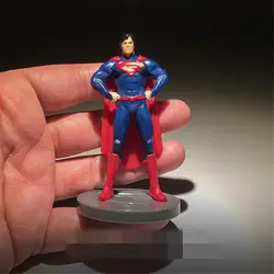 48 шт. 6 см DC hero Супермен возвращается Супермен Фигурки Модель Дети DIY Развивающие игрушки